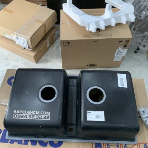 CHẬU RỬA CHÉN BLANCOZIA 9 MÀU ANTHRACITE 567.68.349 - 67
