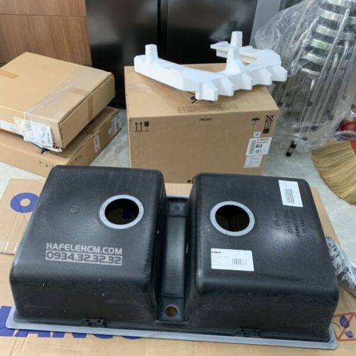 CHẬU RỬA CHÉN BLANCOZIA 9 MÀU ANTHRACITE 567.68.349 - 53