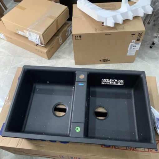 CHẬU RỬA CHÉN BLANCOZIA 9 MÀU ANTHRACITE 567.68.349 - 37
