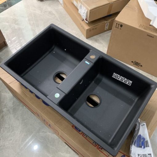 CHẬU RỬA CHÉN BLANCOZIA 9 MÀU ANTHRACITE 567.68.349 - 35