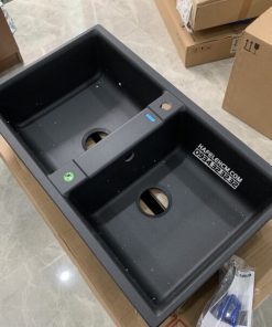 CHẬU RỬA BÁT BLANCO ZIA 9 ANTHRACITE - MÀU SẮC HUYỀN BÍ, THIẾT KẾ HIỆN ĐẠI - 244 CHẬU RỬA BÁT BLANCO ZIA 9 ANTHRACITE - MÀU SẮC HUYỀN BÍ, THIẾT KẾ HIỆN ĐẠI - 243