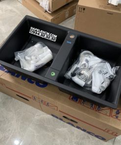 CHẬU RỬA BÁT BLANCO ZIA 9 ANTHRACITE - MÀU SẮC HUYỀN BÍ, THIẾT KẾ HIỆN ĐẠI - 230 CHẬU RỬA BÁT BLANCO ZIA 9 ANTHRACITE - MÀU SẮC HUYỀN BÍ, THIẾT KẾ HIỆN ĐẠI - 229