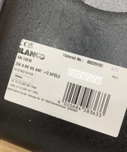 CHẬU RỬA BÁT BLANCO ZIA 9 ANTHRACITE - MÀU SẮC HUYỀN BÍ, THIẾT KẾ HIỆN ĐẠI - 226 CHẬU RỬA BÁT BLANCO ZIA 9 ANTHRACITE - MÀU SẮC HUYỀN BÍ, THIẾT KẾ HIỆN ĐẠI - 225