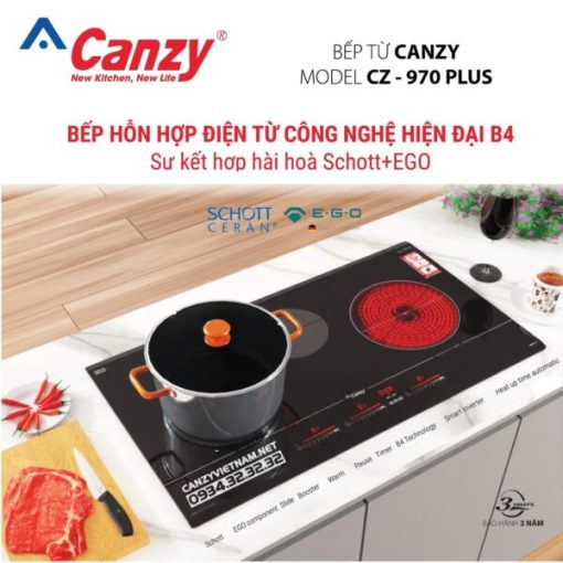 Bếp điện từ 3 lò CANZY CZ 970 PLUS - 7