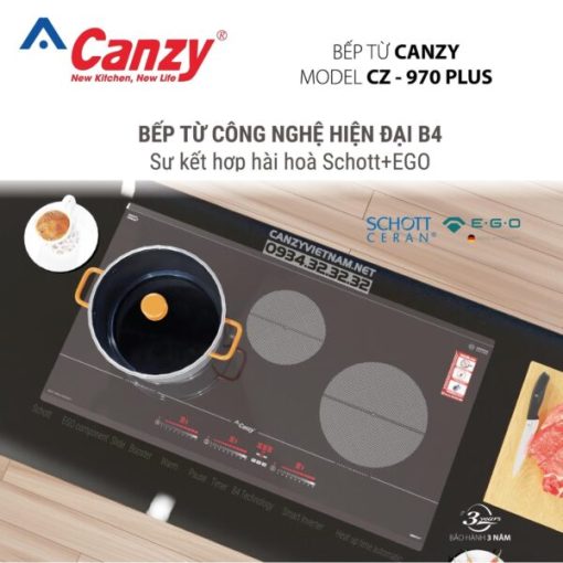 Bếp điện từ 3 lò CANZY CZ 970 PLUS - 9
