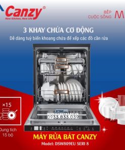 MÁY RỬA BÁT CANZY CZ-DSW809EU SERI 8 - 65 MÁY RỬA BÁT CANZY CZ-DSW809EU SERI 8 - 64