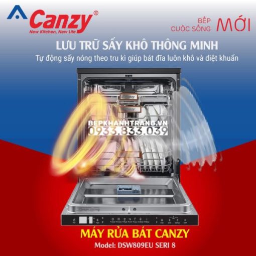 MÁY RỬA BÁT CANZY CZ-DSW809EU SERI 8 - 22