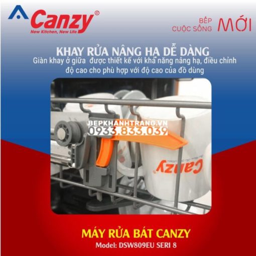 MÁY RỬA BÁT CANZY CZ-DSW809EU SERI 8 - 26