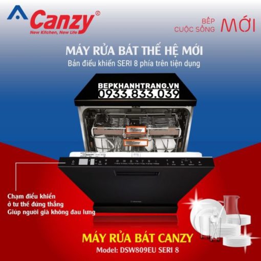 MÁY RỬA BÁT CANZY CZ-DSW809EU SERI 8 - 28