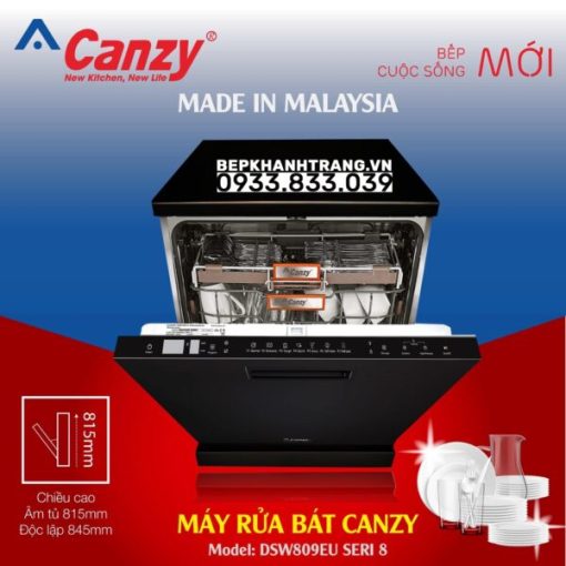 MÁY RỬA BÁT CANZY CZ-DSW809EU SERI 8 - 32