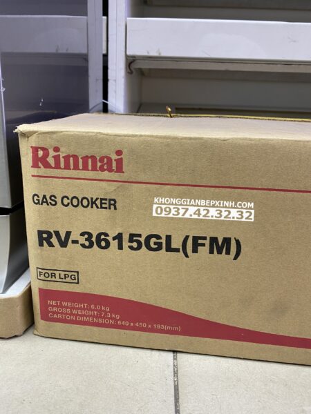 Bếp Gas Rinnai RV-3615(GL-BC) - 8