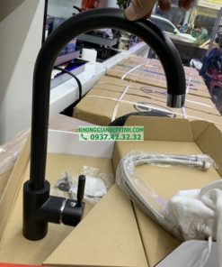 VÒI BẾP HAFELE GRANITE AUGUSTUS HT-G270 MÀU BLACK 570.51.390 - 31