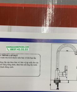 VÒI BẾP HAFELE GRANITE AUGUSTUS HT-G270 MÀU BLACK 570.51.390 - 35