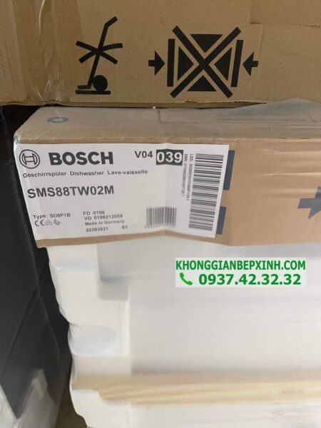 Máy rửa bát Bosch SMS88TW02M - 184