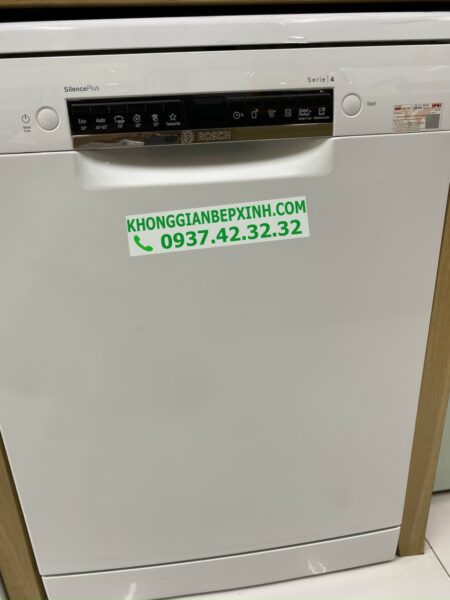 Hình ảnh thực tế máy rửa bát BOSCH HMH.SMS4HAW48E Series 4
