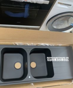 CHẬU ĐÁ HAFELE HS18-GED2R80 MÀU BLACK 570.35.360 - 36 CHẬU ĐÁ HAFELE HS18-GED2R80 MÀU BLACK 570.35.360 - 35