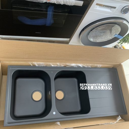 CHẬU ĐÁ HAFELE HS18-GED2R80 MÀU BLACK 570.35.360 - 11