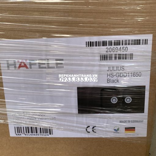 CHẬU ĐÁ HAFELE HS18-GED2R80 MÀU BLACK 570.35.360 - 15
