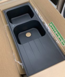 CHẬU ĐÁ HAFELE HS18-GED2R80 MÀU GREY 570.35.560 - 40