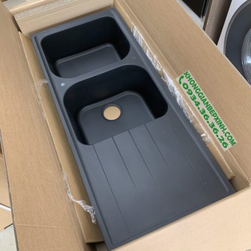 CHẬU ĐÁ HAFELE HS18-GED2R80 MÀU GREY 570.35.560 - 13