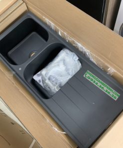 CHẬU ĐÁ HAFELE HS18-GED2R80 MÀU GREY 570.35.560 - 38