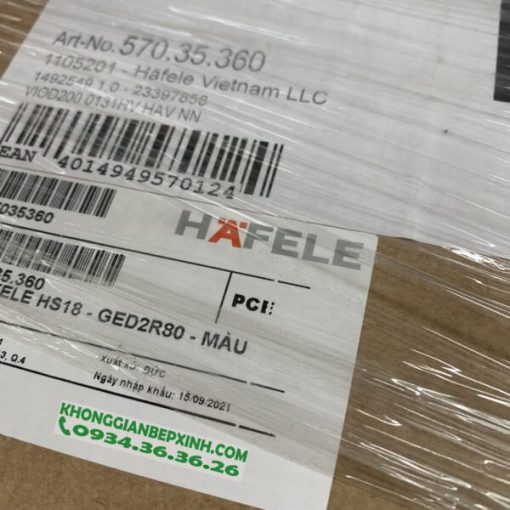CHẬU ĐÁ HAFELE HS18-GED2R80 MÀU GREY 570.35.560 - 9