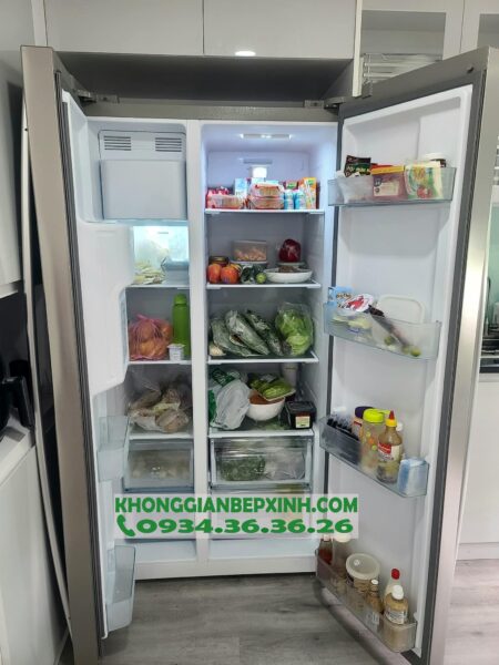 Tủ lạnh Side By Side KAFF KF-SBS600BWT - 32