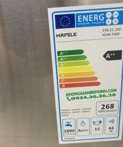 Máy Rửa Chén Độc Lập Hafele Hdw-F60E 538.21.200 - 434 Máy Rửa Chén Độc Lập Hafele Hdw-F60E 538.21.200 - 433