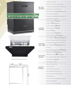 MÁY RỬA BÁT CANZY CZ-DSW809EU SERI 8 - 61 MÁY RỬA BÁT CANZY CZ-DSW809EU SERI 8 - 60