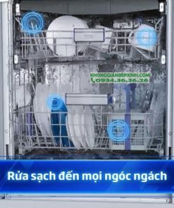 MÁY RỬA BÁT BOSCH BÁN ÂM SMU6ZCS52S SERIE 6 14 BỘ SẤY ZEOLITH MADE IN GERMANY - 93