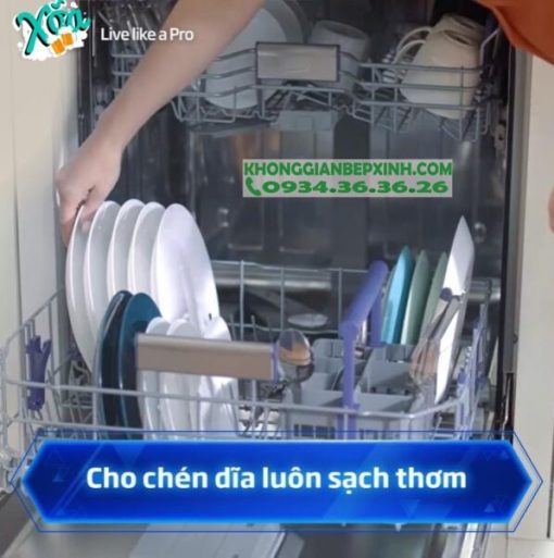 MÁY RỬA BÁT BOSCH BÁN ÂM SMU6ZCS52S SERIE 6 14 BỘ SẤY ZEOLITH MADE IN GERMANY - 29