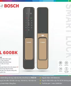 Khóa Cửa Vân Tay BOSCH EL600BK