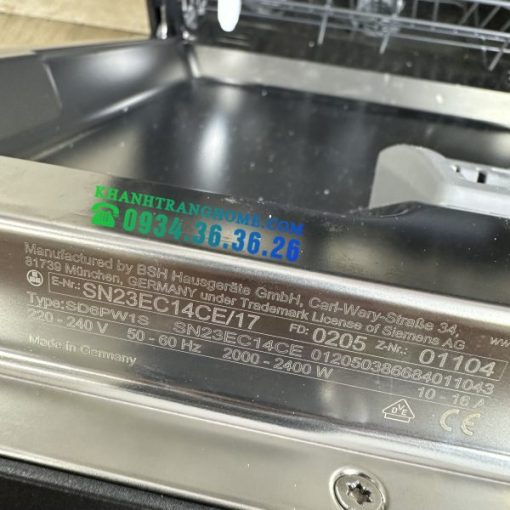 Máy Rửa Chén Siemens SN23EC14CE iQ300 - 109