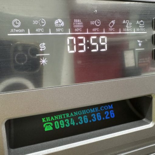 Máy rửa chén âm bán phần Hafele HDW-HI60B 533.23.210 - 61