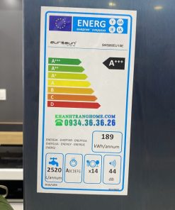 MÁY RỬA CHÉN EUROSUN SMS80EU15E MADE IN EU - 158 MÁY RỬA CHÉN EUROSUN SMS80EU15E MADE IN EU - 157