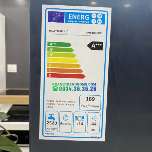 MÁY RỬA CHÉN EUROSUN SMS80EU15E MADE IN EU - 71