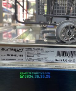 MÁY RỬA CHÉN EUROSUN SMS80EU15E MADE IN EU - 170 MÁY RỬA CHÉN EUROSUN SMS80EU15E MADE IN EU - 169