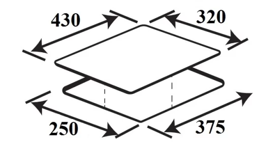 BẾP GAS ÂM KAFF KF-330GH - 3