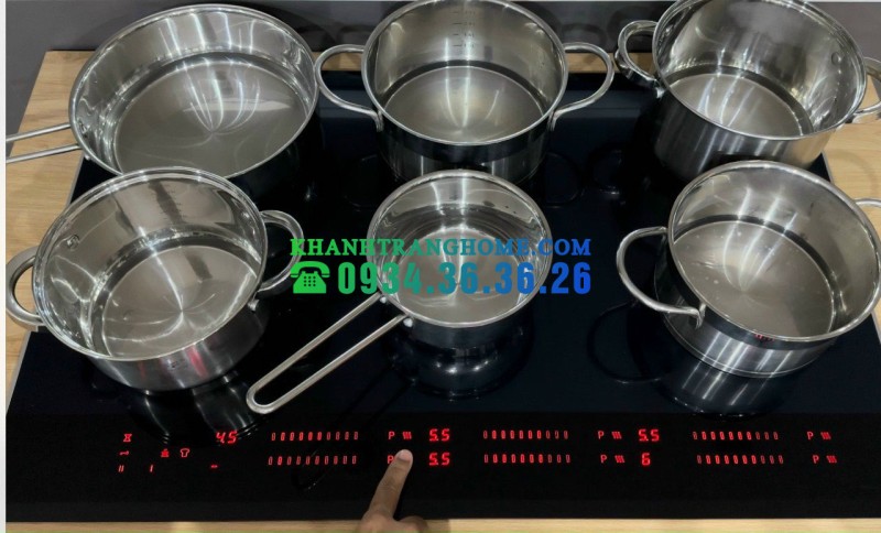 Hình ảnh thực tế bếp từ KAFF KF-Smart734Vario lắp đặt tại nhà quý khách hàng