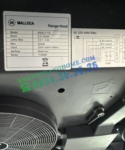 Máy hút mùi Classic Malloca H342-7 TC - 36