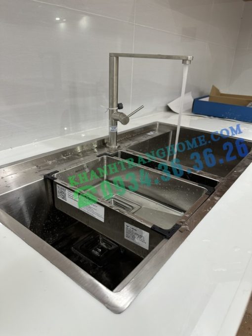 Vòi Rửa Chén Malloca K061-S - Vòi inox 304 - 13