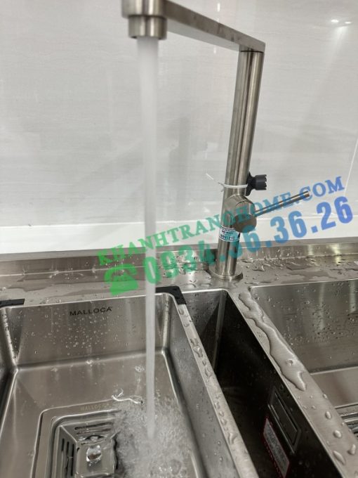 Vòi Rửa Chén Malloca K061-S - Vòi inox 304 - 15