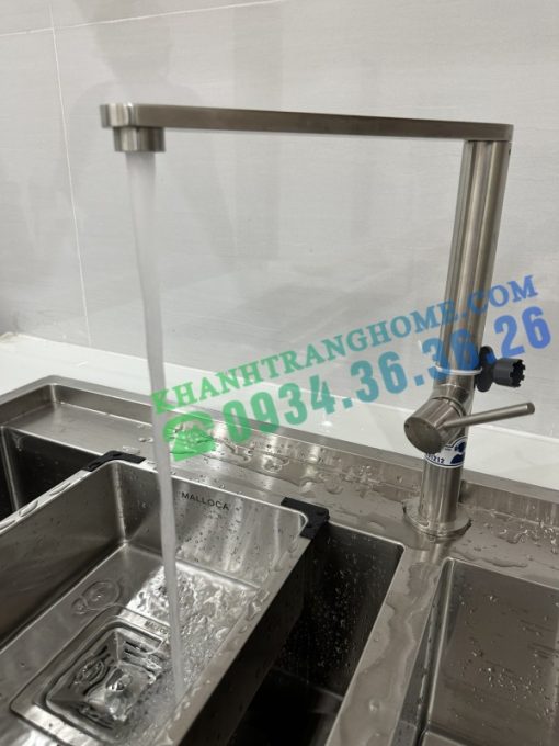 Vòi Rửa Chén Malloca K061-S - Vòi inox 304 - 17