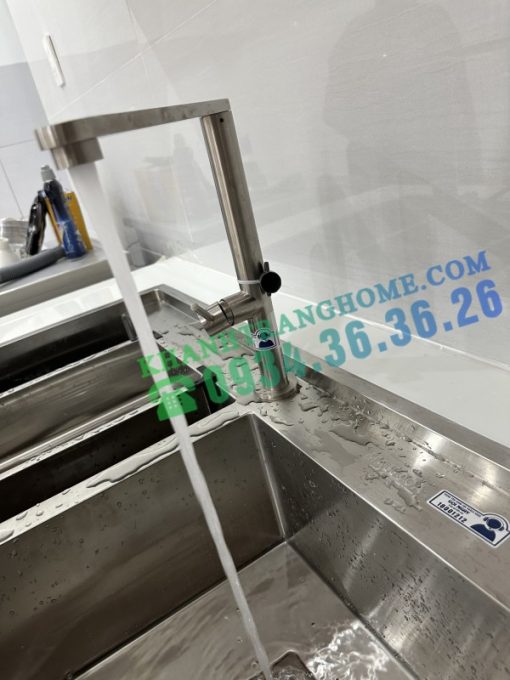 Vòi Rửa Chén Malloca K061-S - Vòi inox 304 - 23