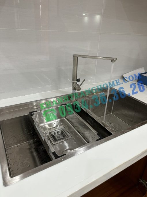 Vòi Rửa Chén Malloca K061-S - Vòi inox 304 - 27