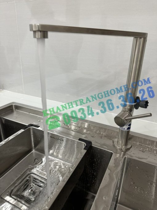 Vòi Rửa Chén Malloca K061-S - Vòi inox 304 - 33
