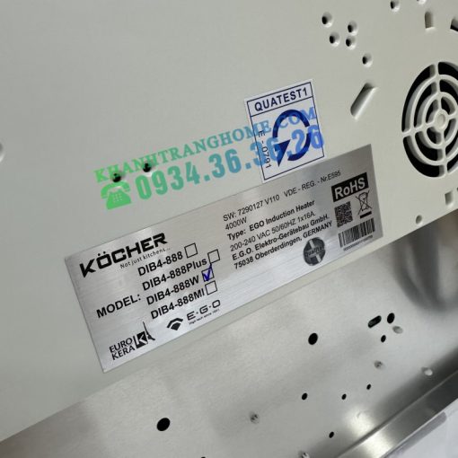 Bếp từ Kocher DIB4-888W - 31