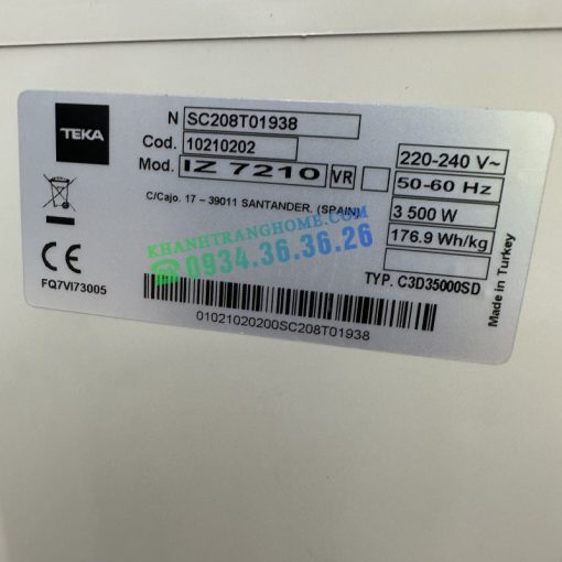 Bếp Từ Teka IZ 7210 10210202 - 43