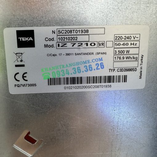 Bếp Từ Teka IZ 7210 10210202 - 45