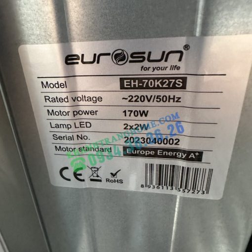 Máy Hút Mùi Eurosun EH-70K27S - 24